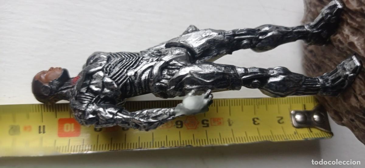 Figuras de goma y PVC: Figura marvel Cyborg de Dc Comics (Schleich) de 2017 - Foto 8