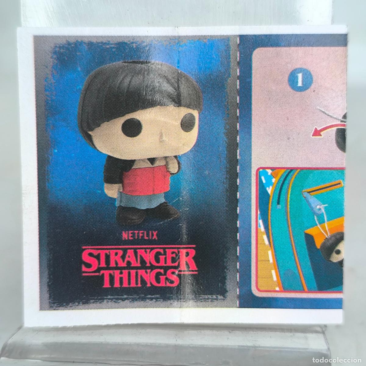 Figuras de goma Kinder: Folleto librito Will Kinder Joy stranger things - Foto 1