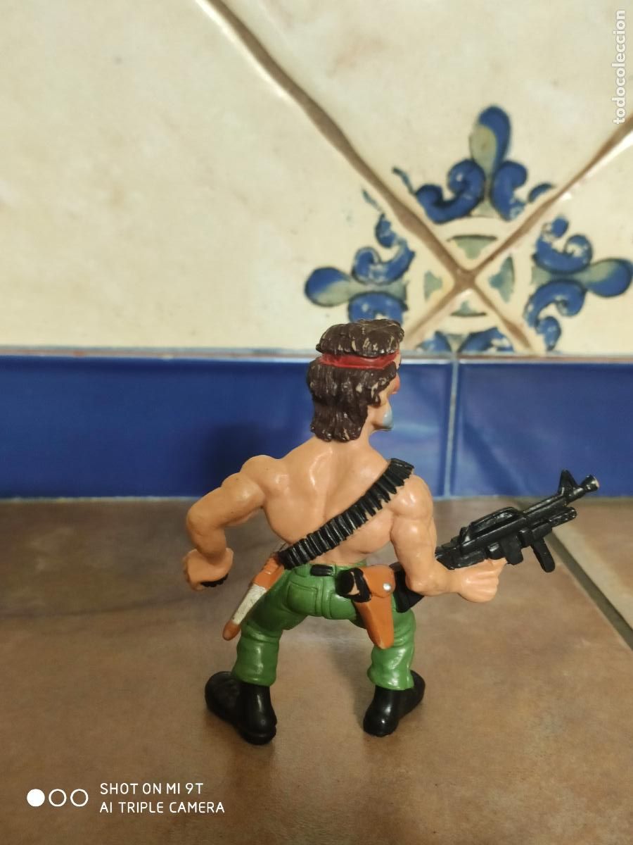 Figuras de goma y PVC: RAMBO COMIC SPAIN 9 CM - Foto 2