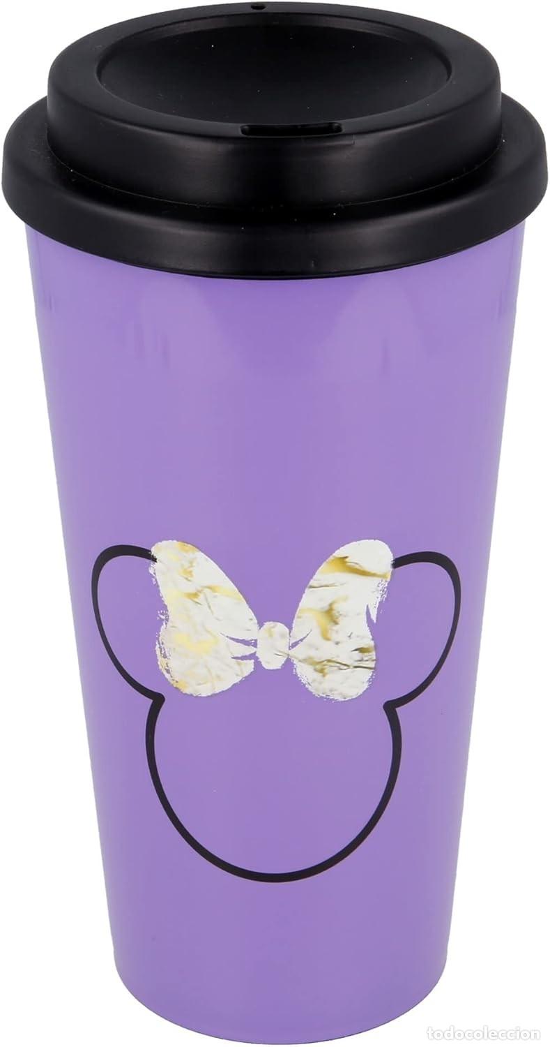 Figuras de goma y PVC: Vaso Termico Minnie Mouse - Disney - Foto 1