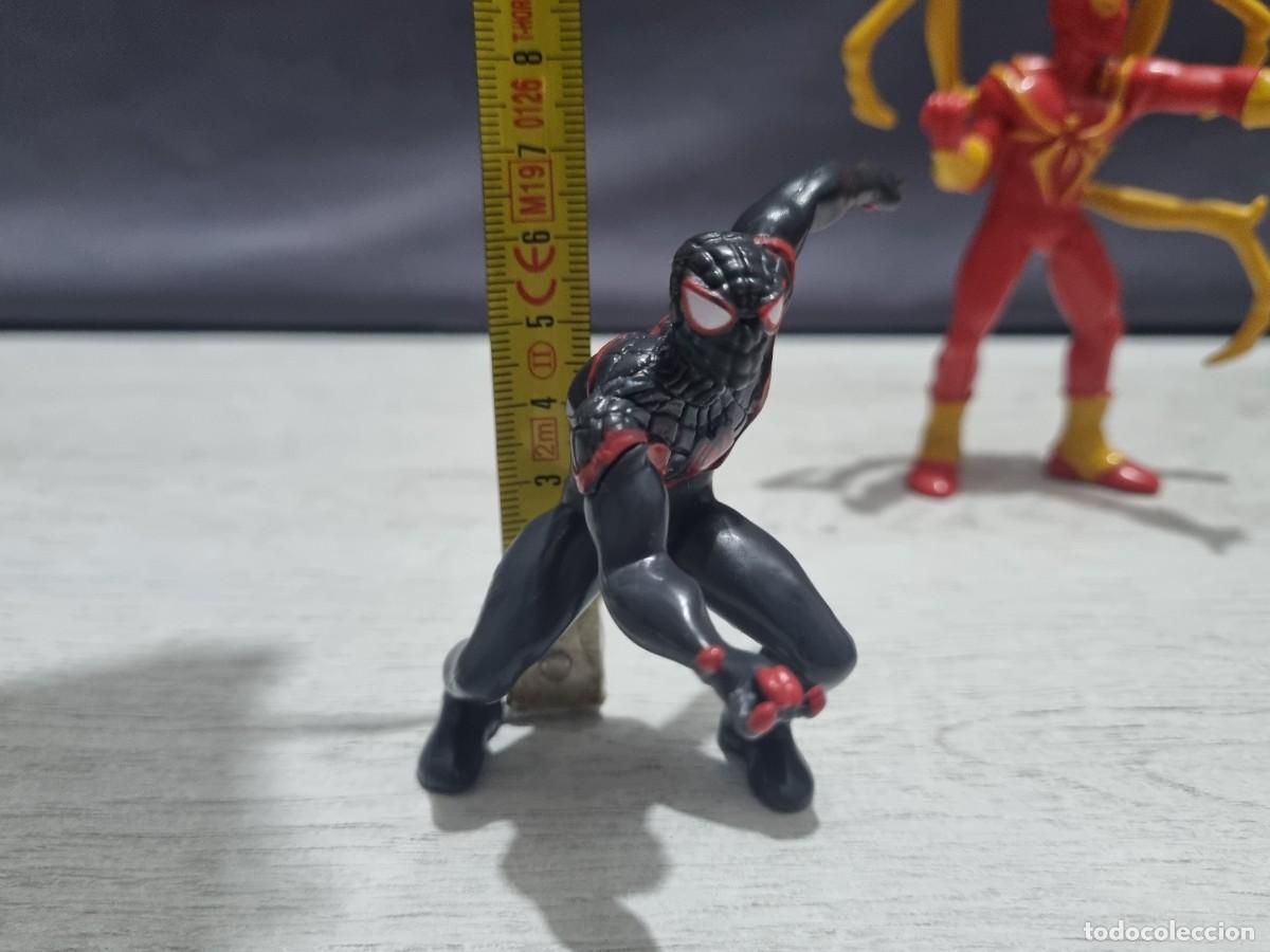 Figuras de goma y PVC: Lote 4 figuras Spiderman de comansi - Foto 2