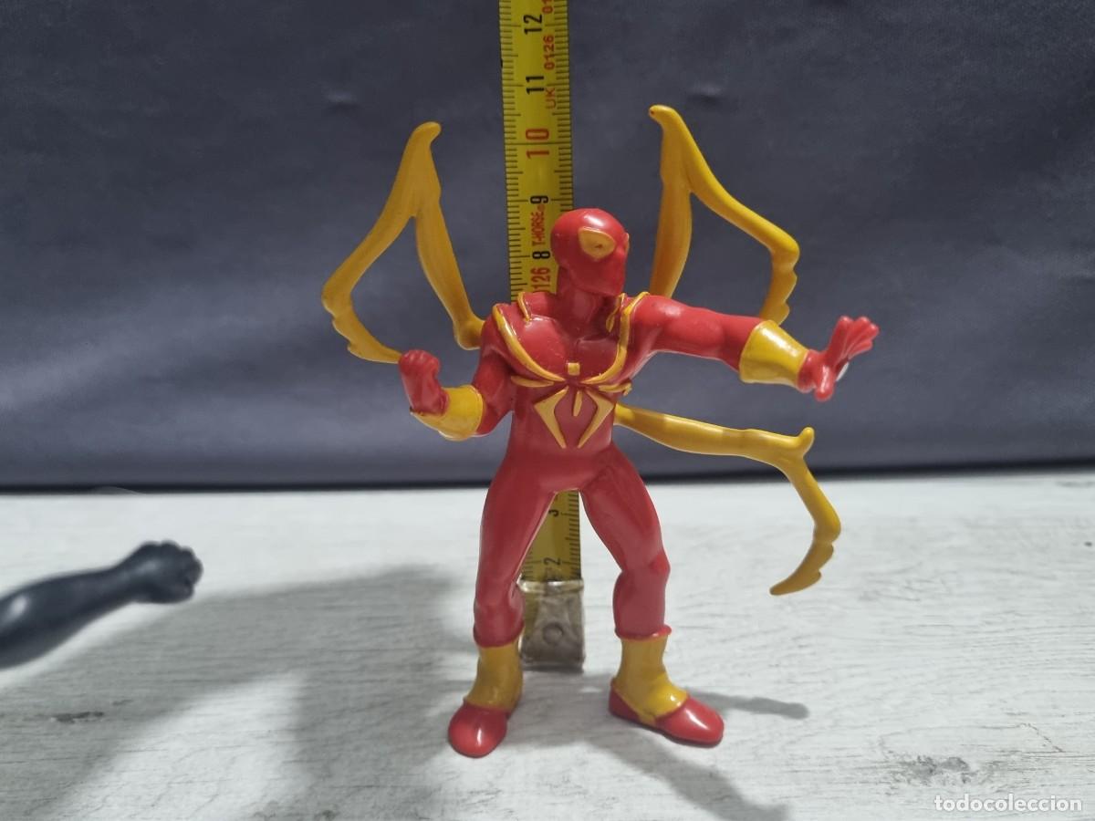 Figuras de goma y PVC: Lote 4 figuras Spiderman de comansi - Foto 4