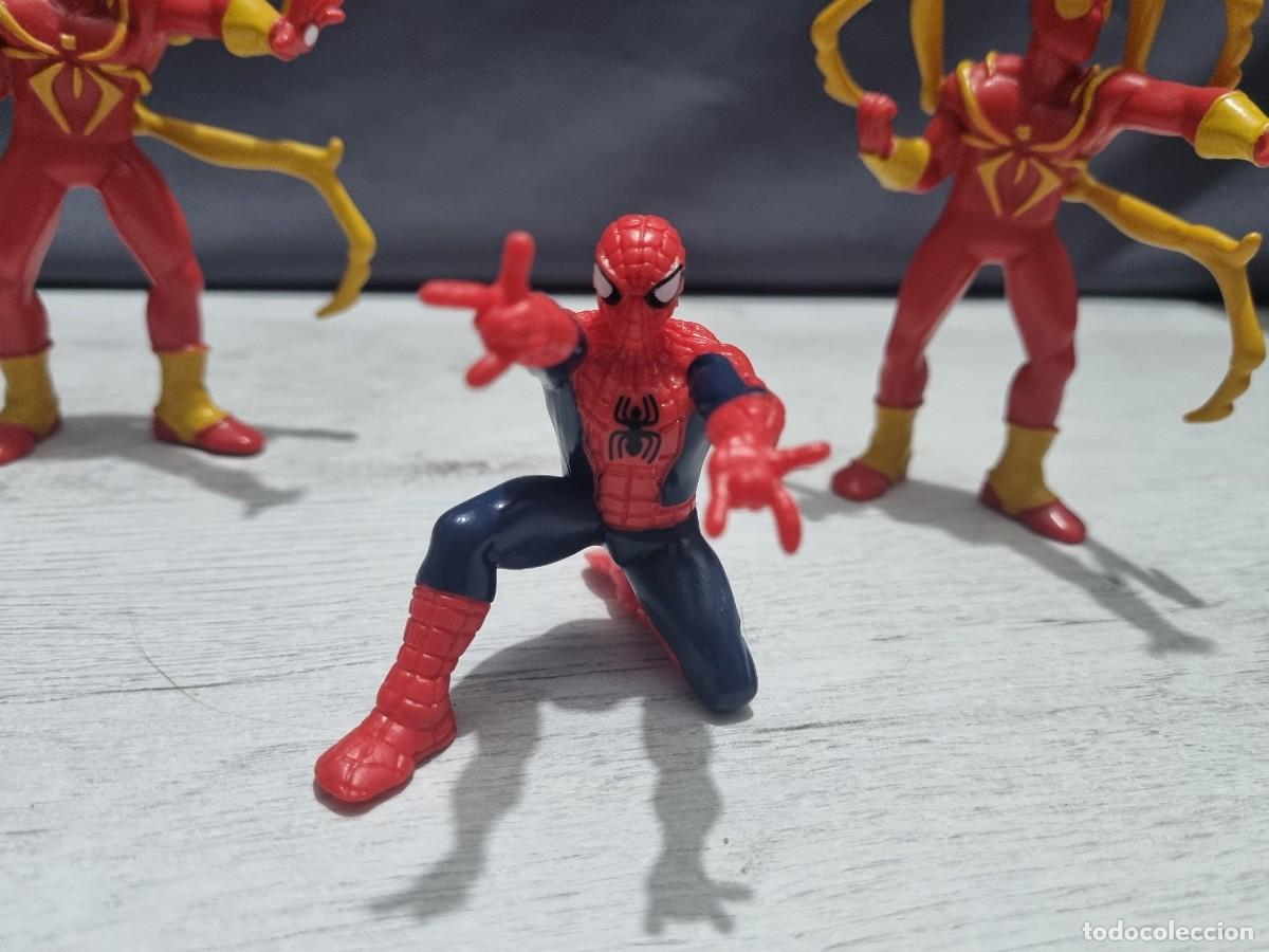 Figuras de goma y PVC: Lote 4 figuras Spiderman de comansi - Foto 7