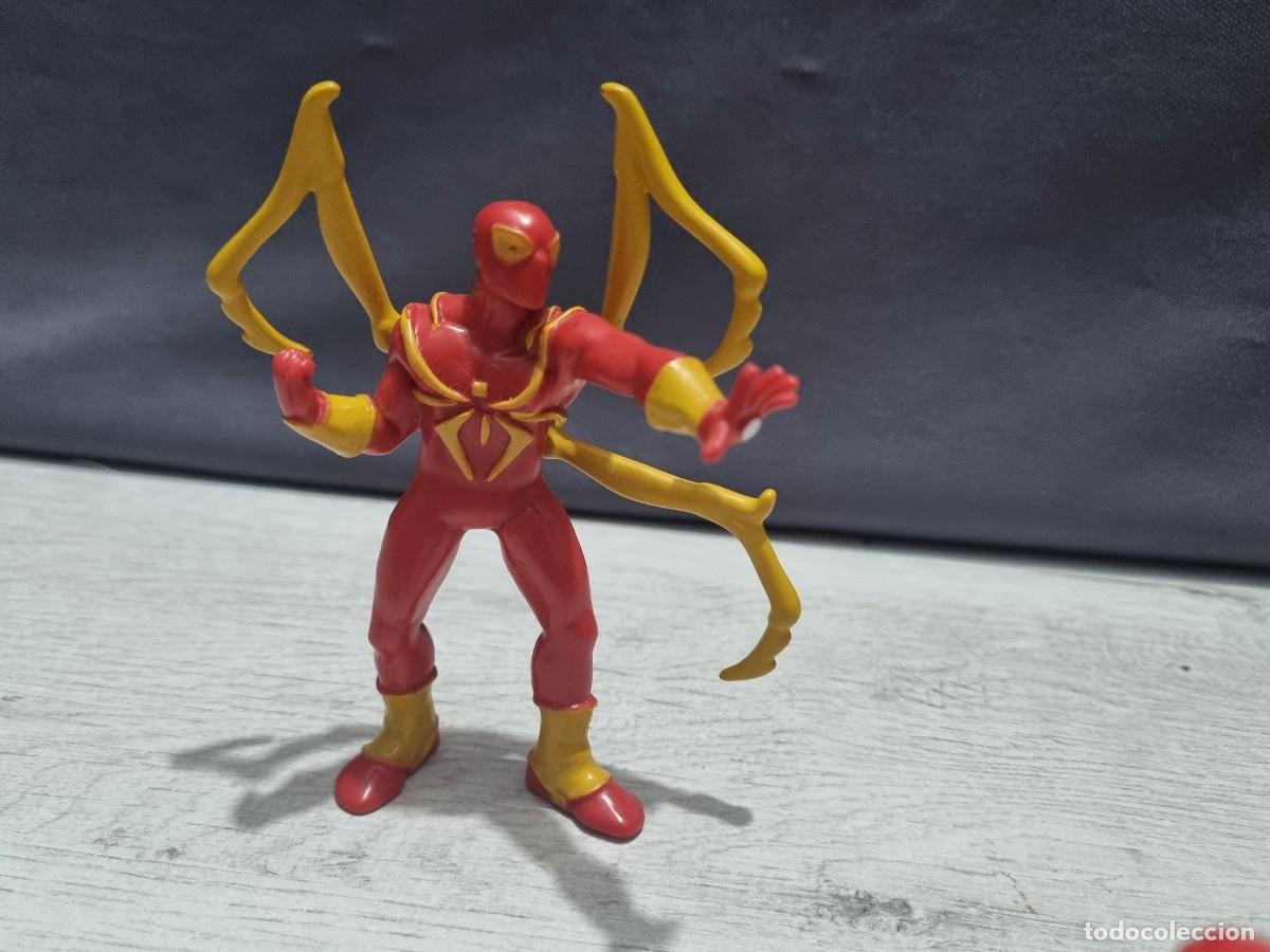 Figuras de goma y PVC: Lote 4 figuras Spiderman de comansi - Foto 8