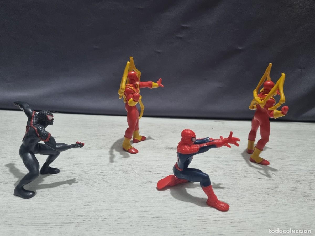 Figuras de goma y PVC: Lote 4 figuras Spiderman de comansi - Foto 10