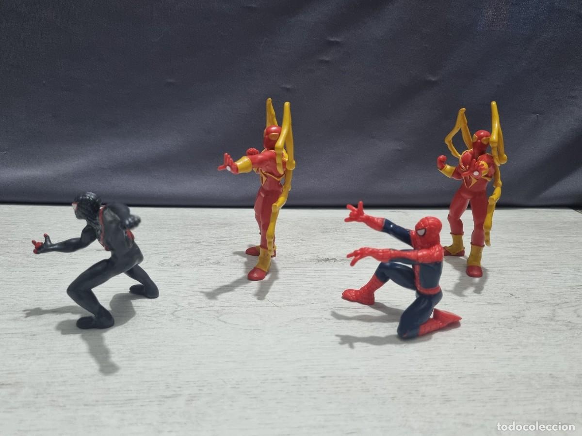 Figuras de goma y PVC: Lote 4 figuras Spiderman de comansi - Foto 12
