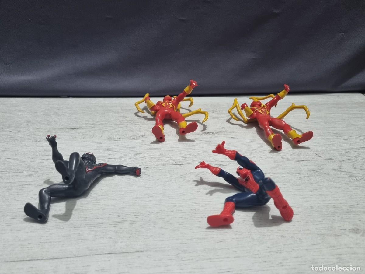 Figuras de goma y PVC: Lote 4 figuras Spiderman de comansi - Foto 13