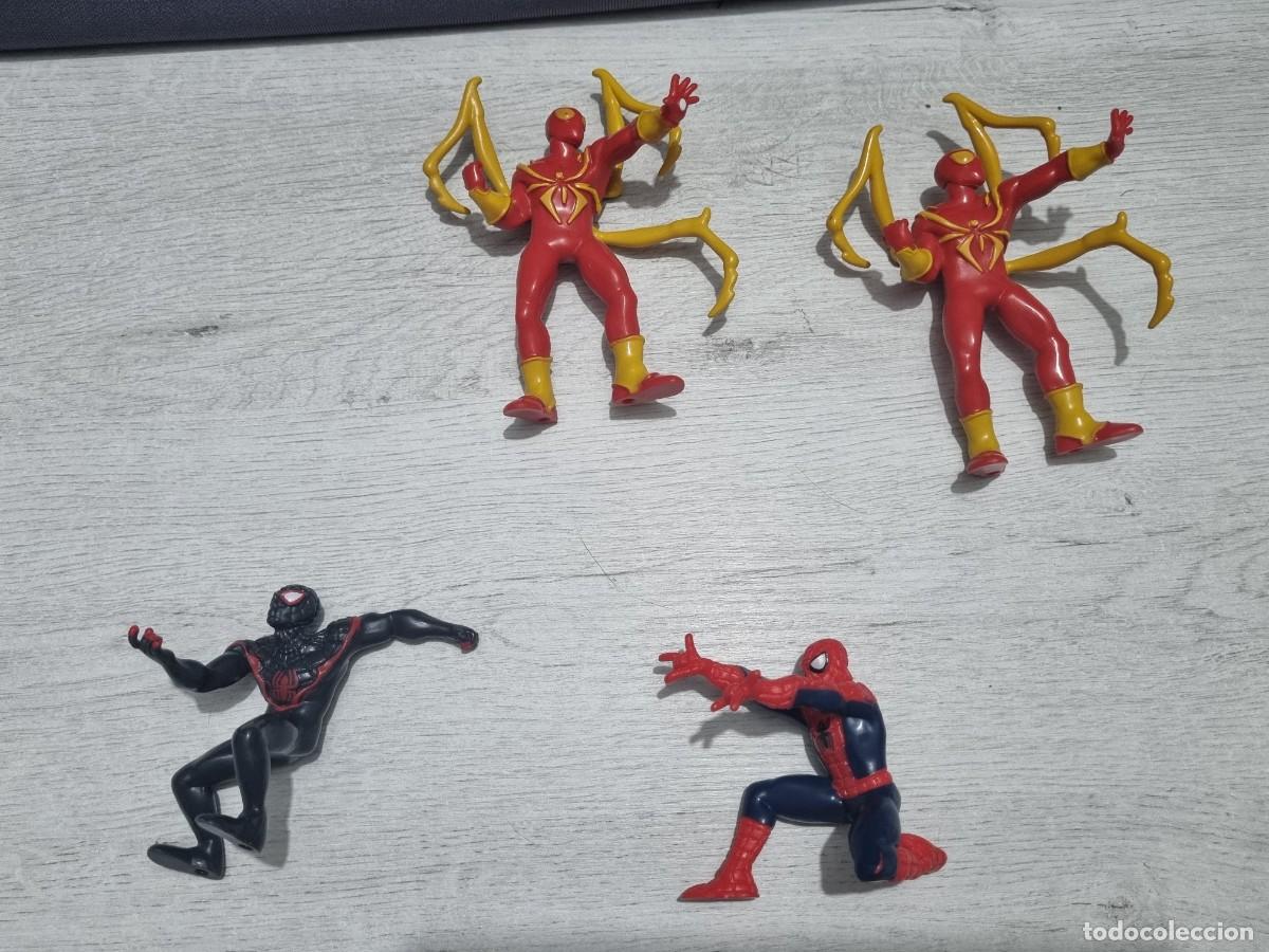 Figuras de goma y PVC: Lote 4 figuras Spiderman de comansi - Foto 14