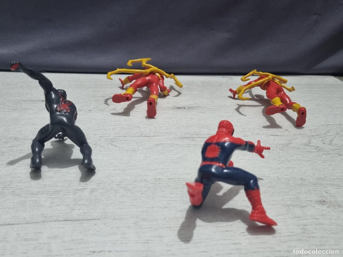 Figuras de goma y PVC: Lote 4 figuras Spiderman de comansi - Foto 15