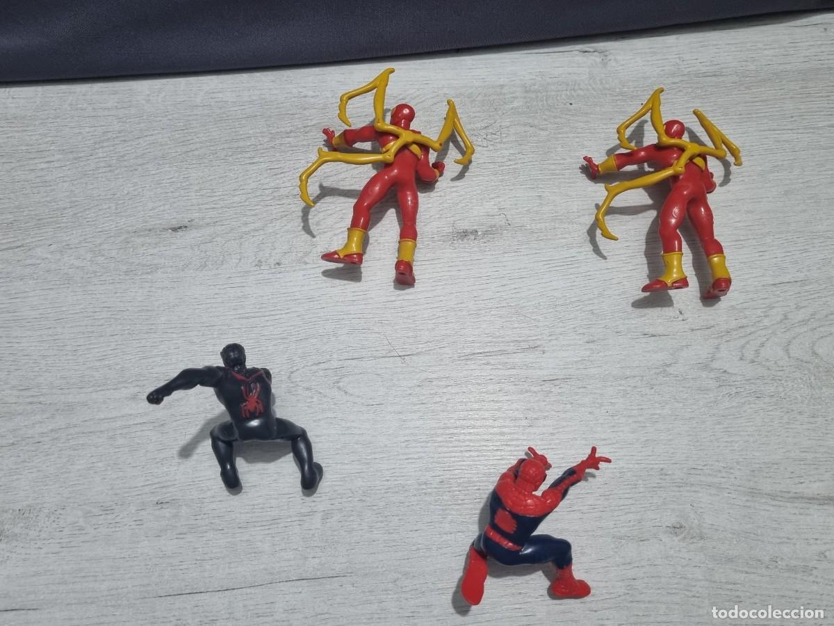 Figuras de goma y PVC: Lote 4 figuras Spiderman de comansi - Foto 16