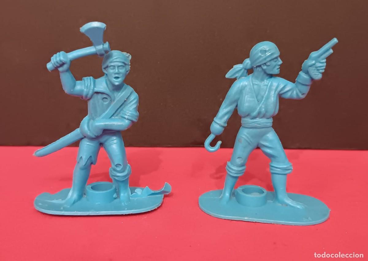 Figuras de goma y PVC: FIGURAS SERIE PIRATAS COMANSI ? - Foto 1