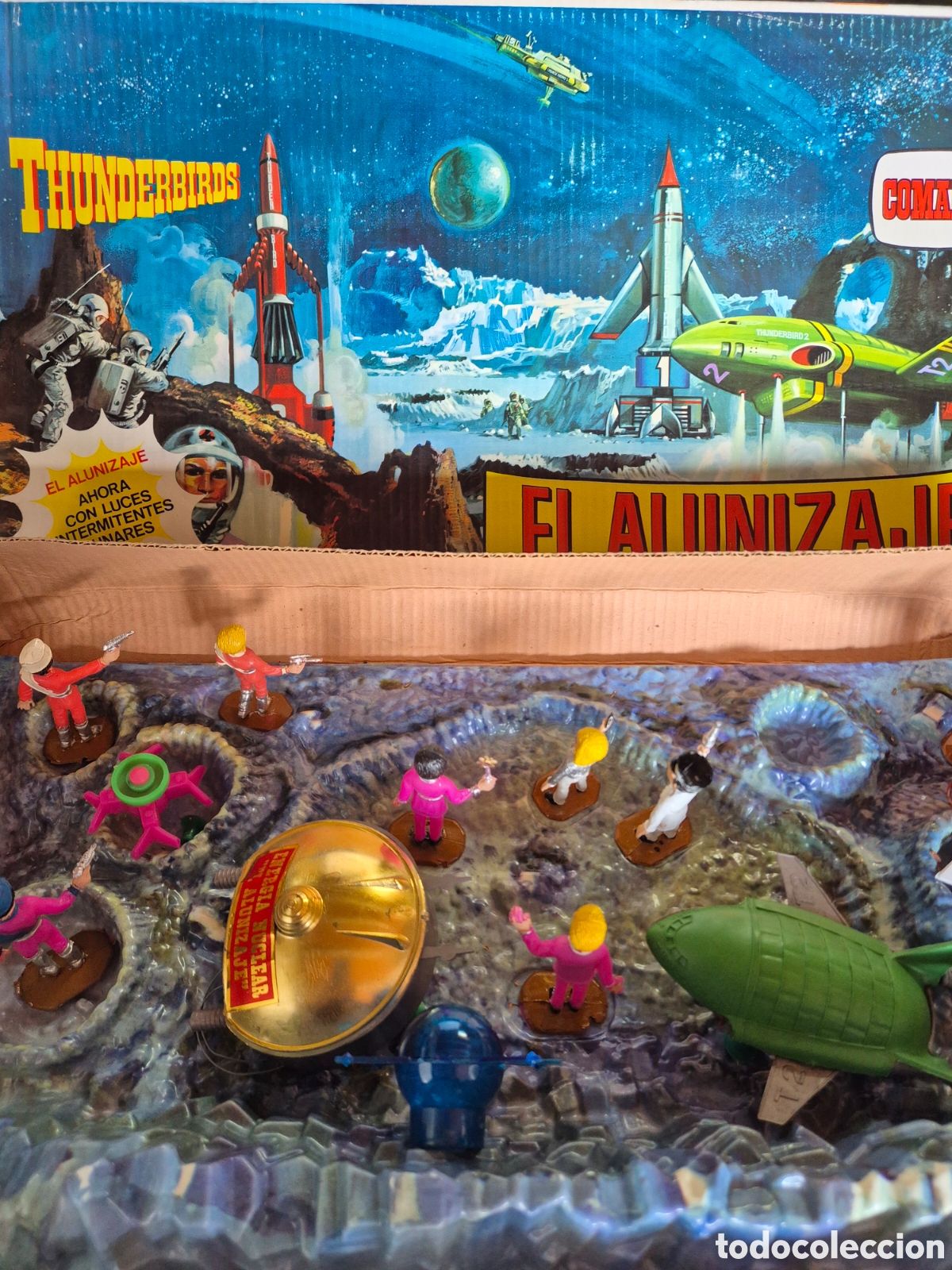 Figuras de goma y PVC: EL ALUNIZAJE THUNDERBURDS COMANSI - Foto 1