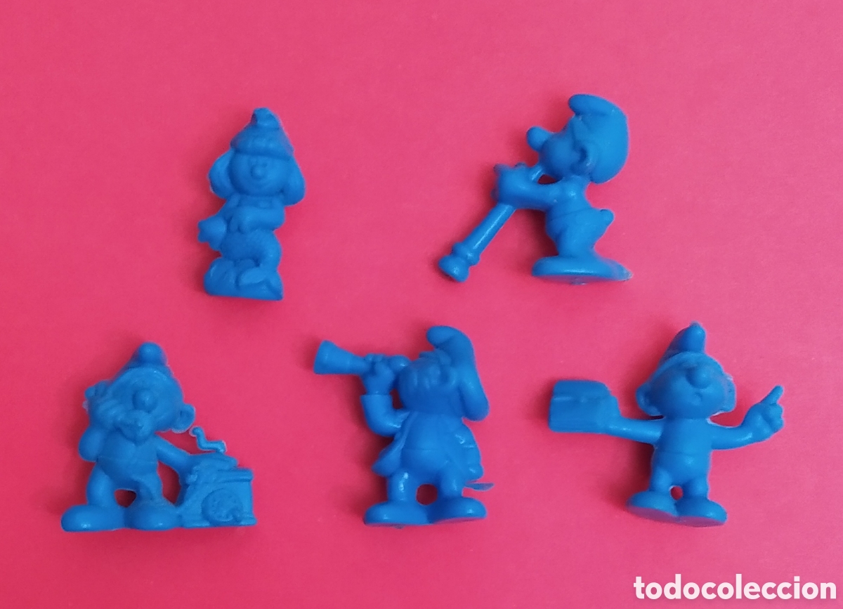 Figuras de goma y PVC: MU&Ntilde;ECOS DUNKIN PITUFOS - Foto 1