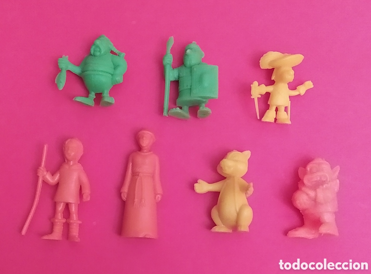 Figuras de goma y PVC: LOTE DE MU&Ntilde;ECOS DUNKIN - Foto 1