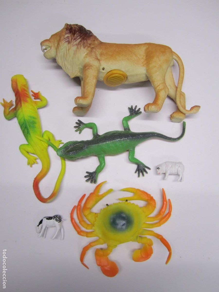 Figuras de goma y PVC: lote animales varios - Foto 1