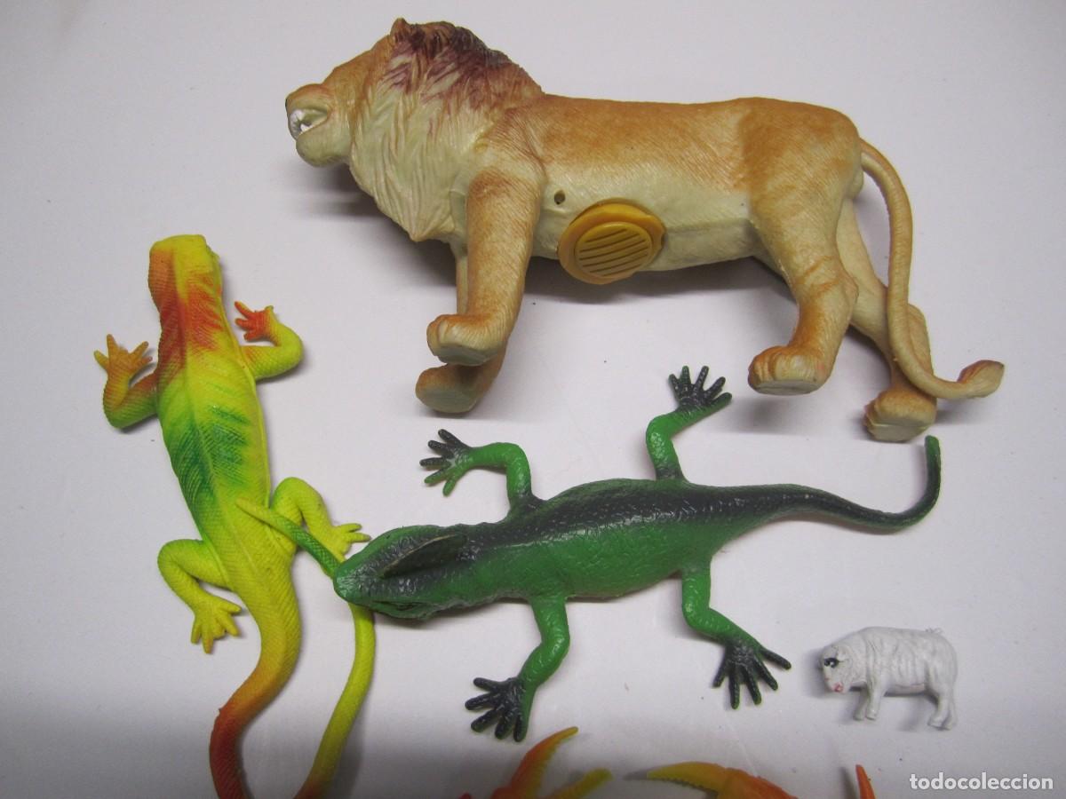 Figuras de goma y PVC: lote animales varios - Foto 2