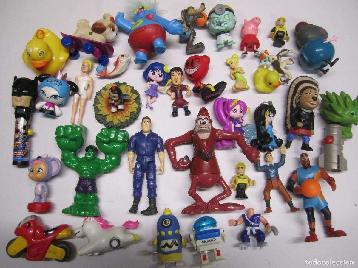 Figuras de goma y PVC: lote mas de 30 mu&ntilde;ecos varios - Foto 1