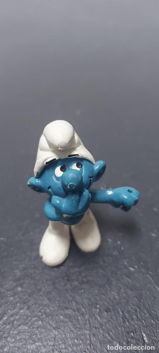 Figuras de goma y PVC: Pitufo risitas (Peyo) - Foto 1