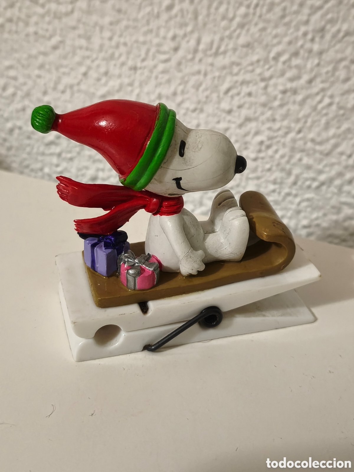 Figuras de goma y PVC: SNOOPY TRINEO COMICS SPAIN - Foto 1