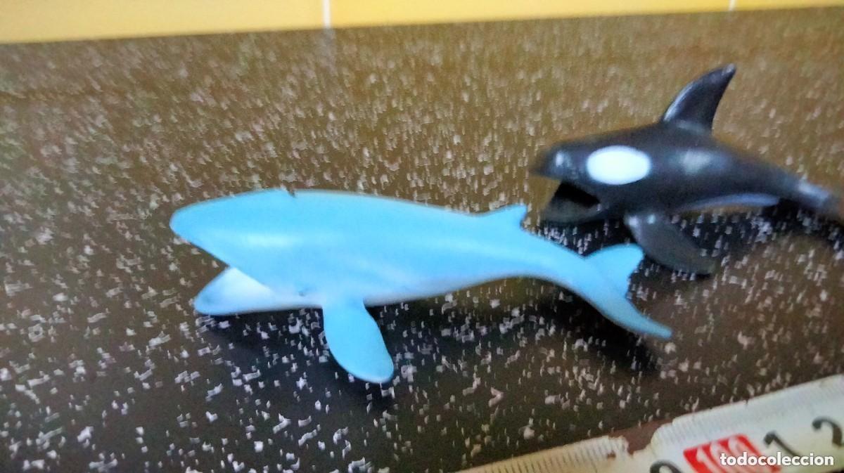 Figuras de goma y PVC: TRES BALLENAS DE PVC - Foto 2