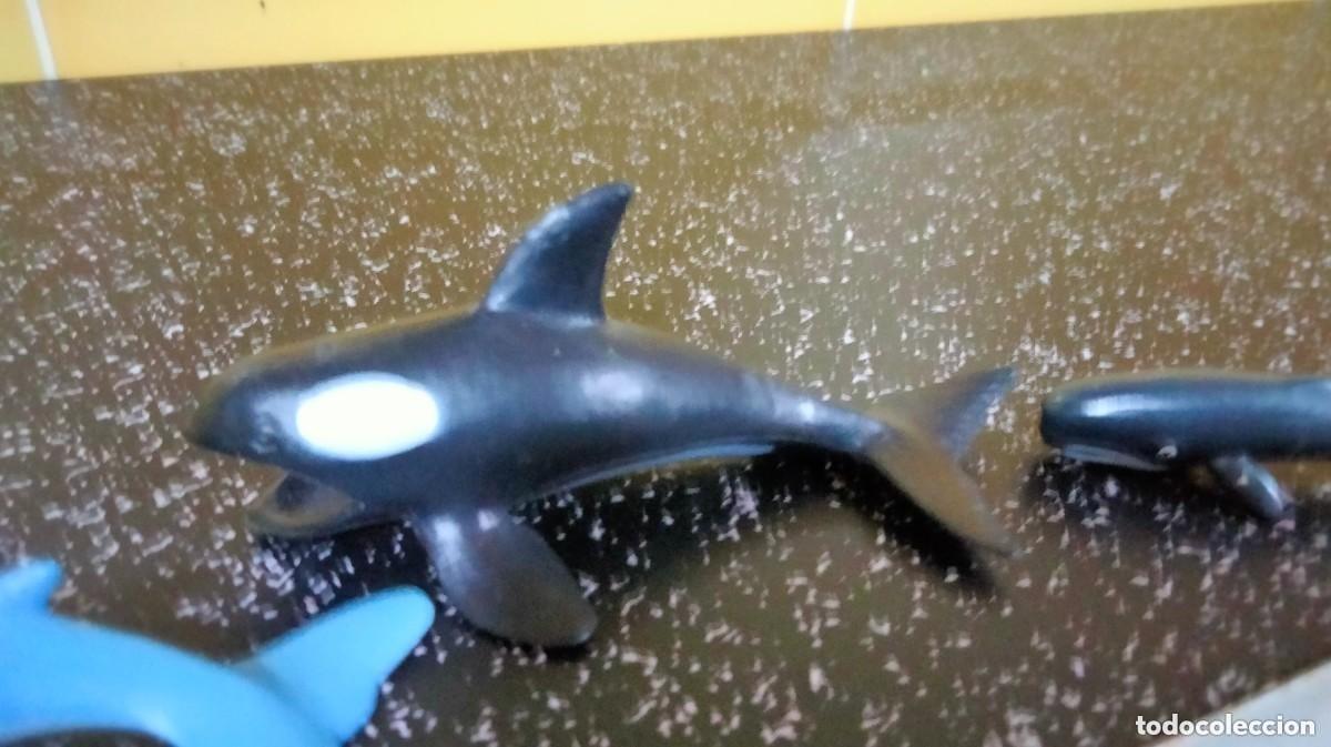 Figuras de goma y PVC: TRES BALLENAS DE PVC - Foto 4