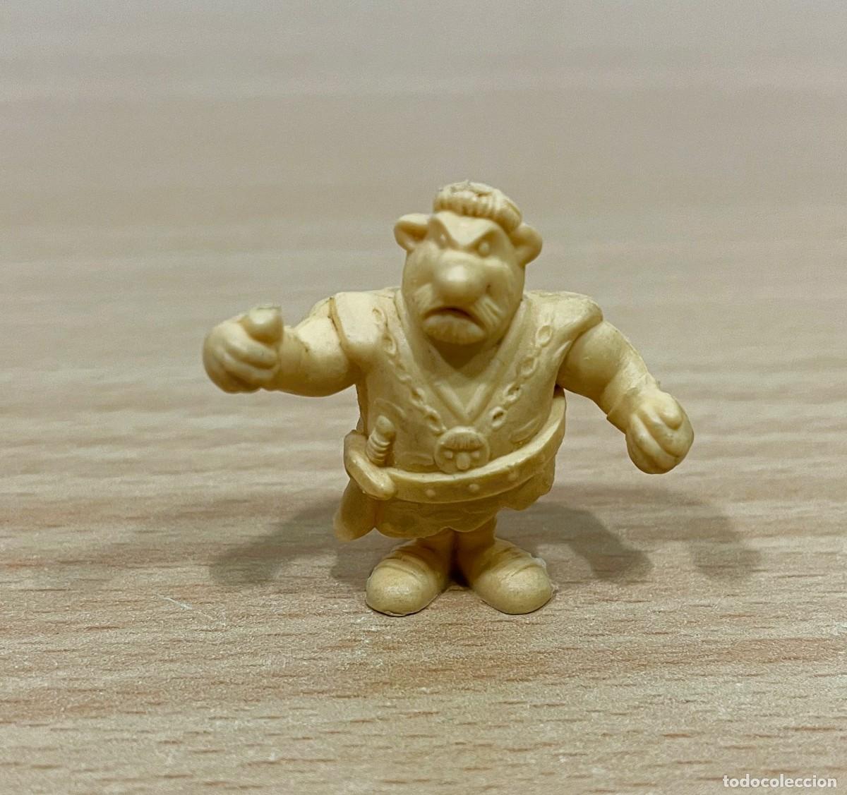 Rubber and PVC Figures: FIGURA DUNKIN SERIE AST&Eacute;RIX Y OB&Eacute;LIX DE DARGAUD - CAPIT&Aacute;N DE GALERA ROMANA COLOR CREMA