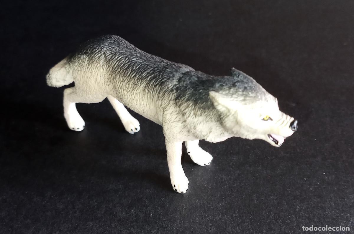 Figuras de goma y PVC: FIGURA - LOBO DE SCHLEICH, REF. D-73527 - Foto 1
