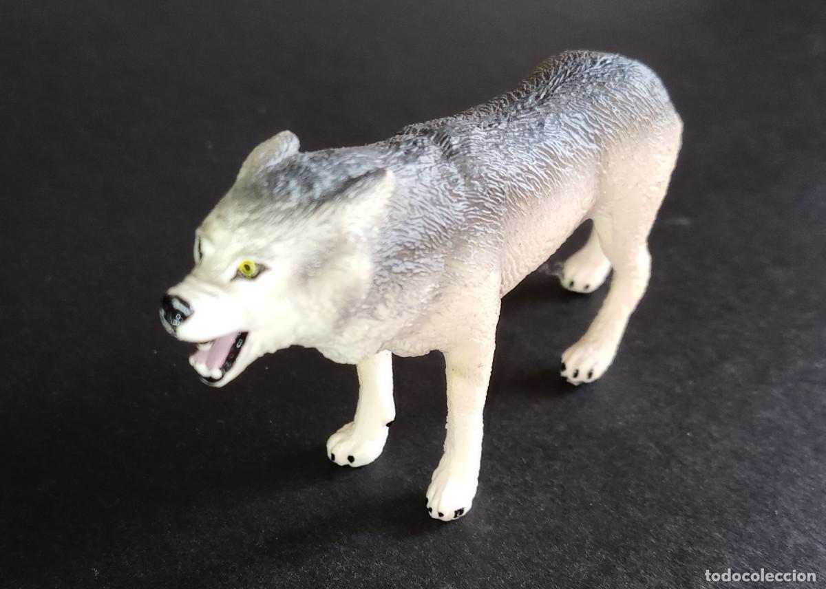 Figuras de goma y PVC: FIGURA - LOBO DE SCHLEICH, REF. D-73527 - Foto 2