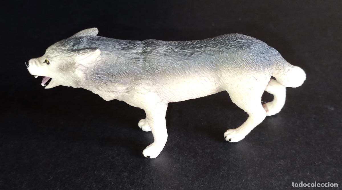 Figuras de goma y PVC: FIGURA - LOBO DE SCHLEICH, REF. D-73527 - Foto 3
