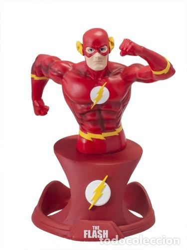 Figuras de goma y PVC: Busto Pisapapeles de Flash - DC COMICS - Foto 1