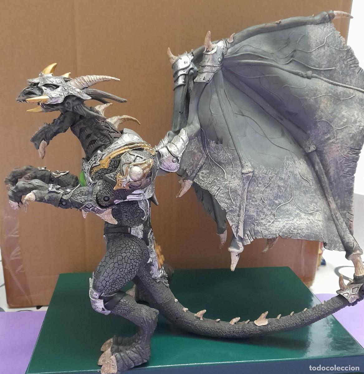 Figuras de goma y PVC: Gran figura de drag&oacute;n de Mega Block - Foto 6