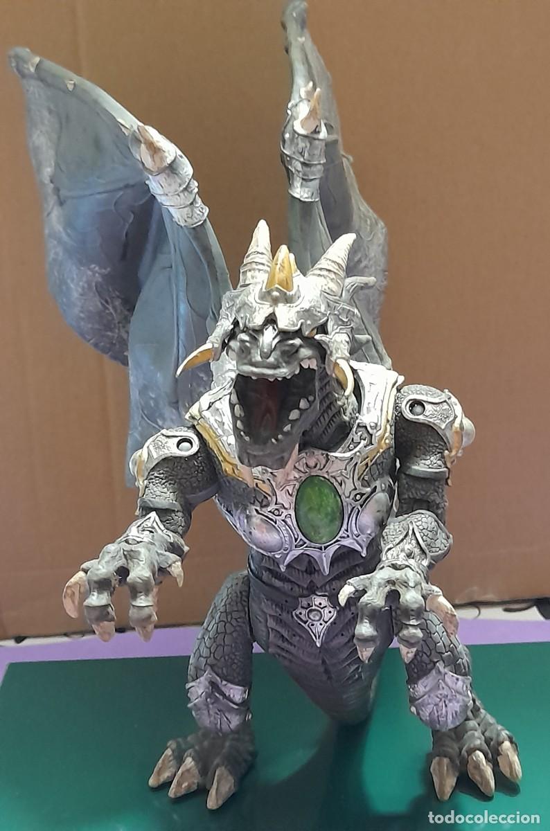 Figuras de goma y PVC: Gran figura de drag&oacute;n de Mega Block - Foto 8