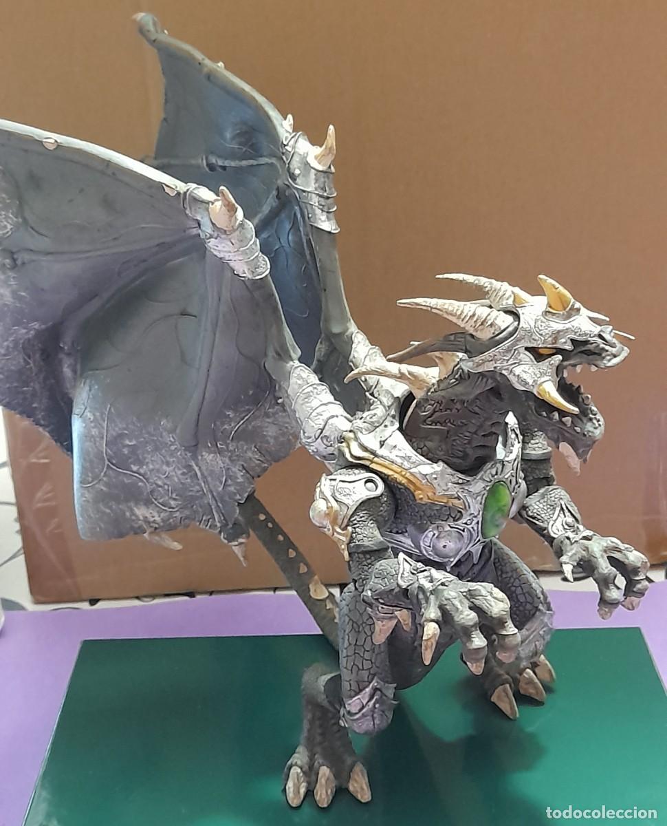 Figuras de goma y PVC: Gran figura de drag&oacute;n de Mega Block - Foto 9