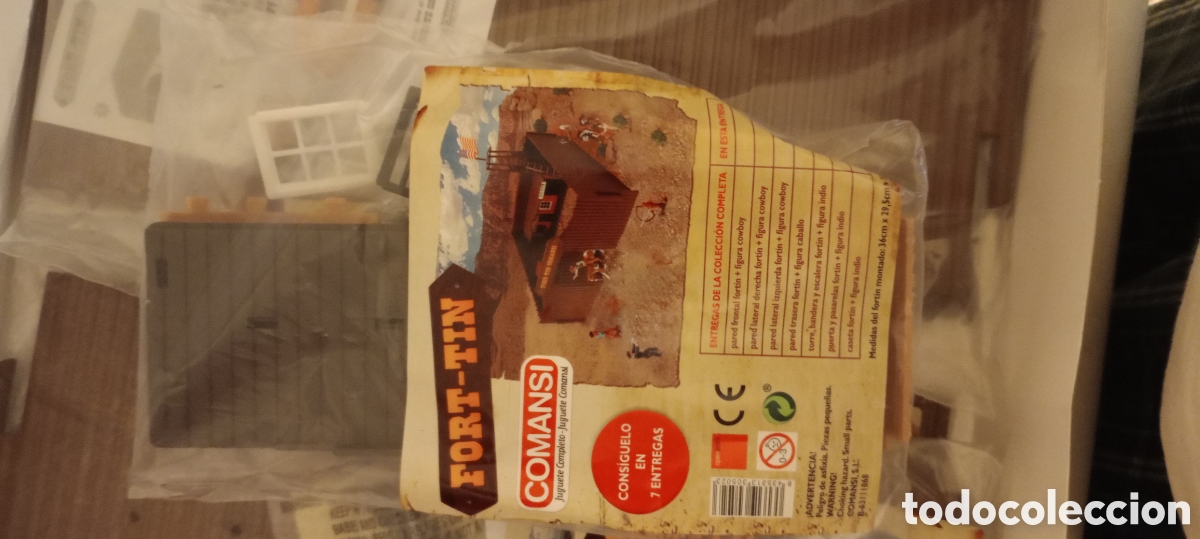 Figuras de goma y PVC: Fort&iacute;n Comansi nuevo y completo - Foto 11
