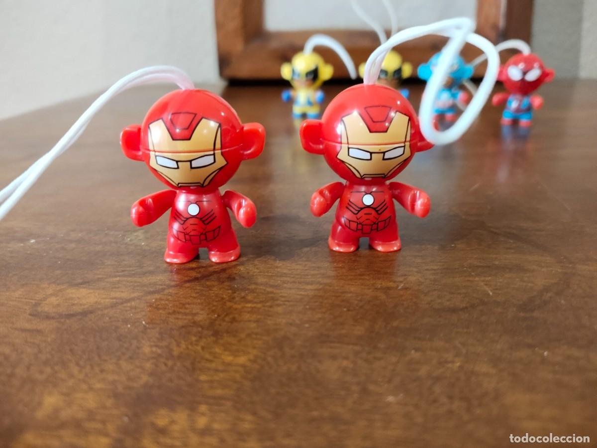 Figuras de goma Kinder: 6 figuras K&iacute;nder de Marvel. - Foto 2
