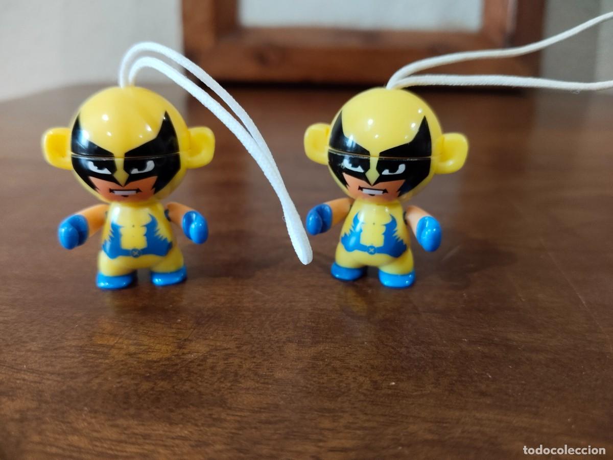 Figuras de goma Kinder: 6 figuras K&iacute;nder de Marvel. - Foto 5