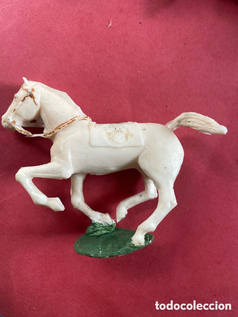 Figuras de goma y PVC: Caballo pl&aacute;stico aster federales - Foto 1