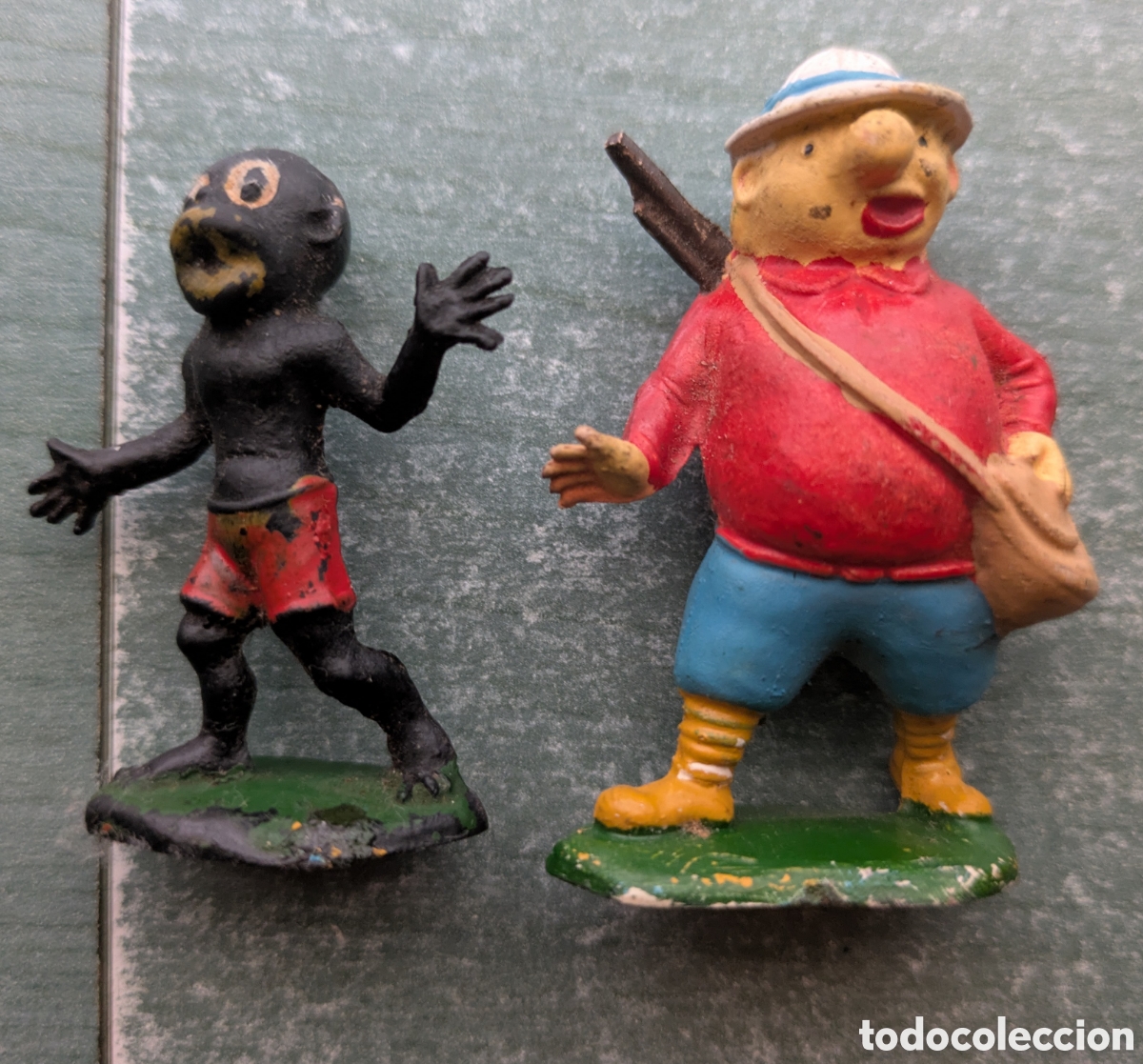 Figuras de goma y PVC: Eustaquio Morcill&oacute;n y Babal&iacute; - Foto 1