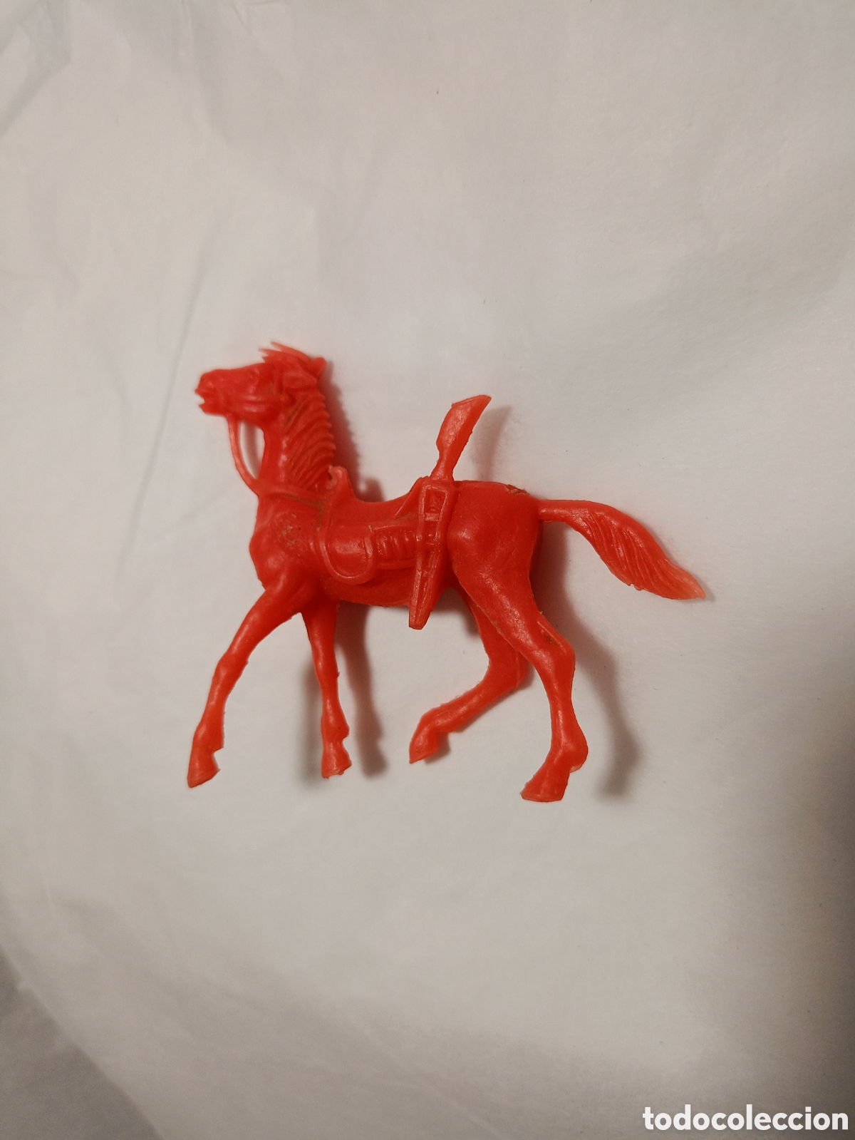 Gummi- und PVC-Figuren: Figura caballo oeste pl&aacute;stico
