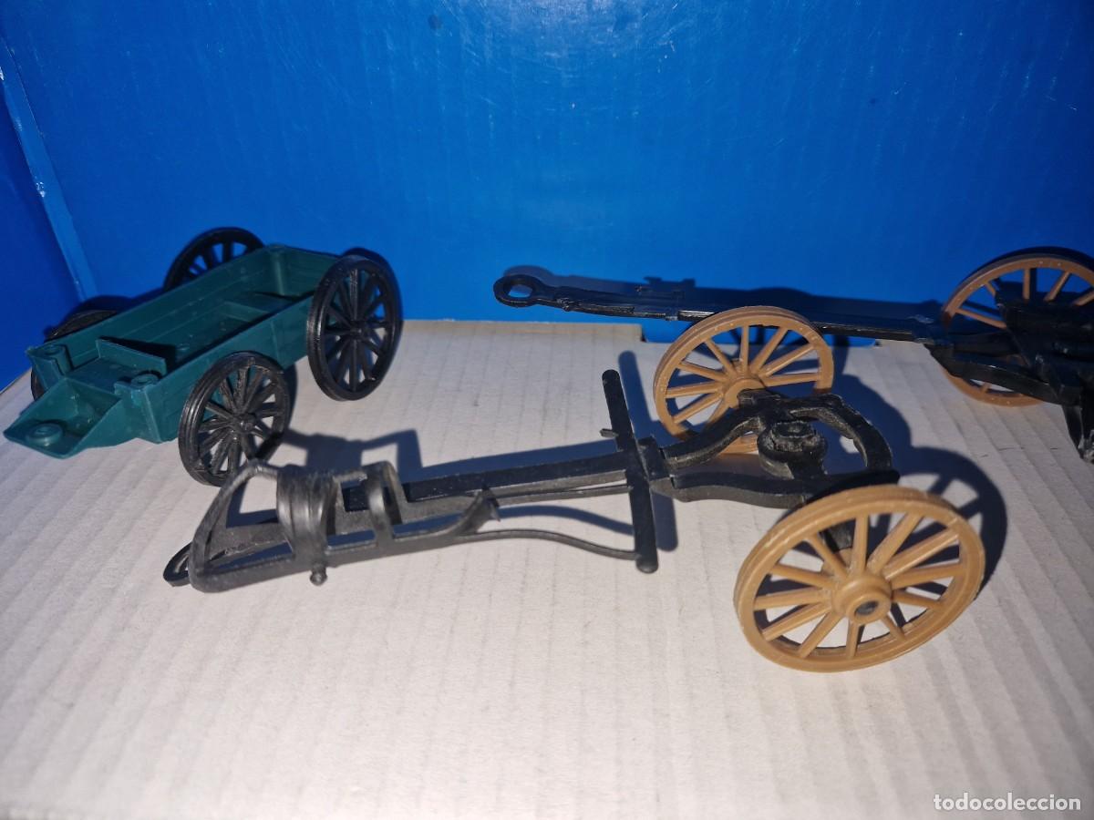 Figuras de goma y PVC: COMANSI CARAVANA DILIGENCIA - Foto 2