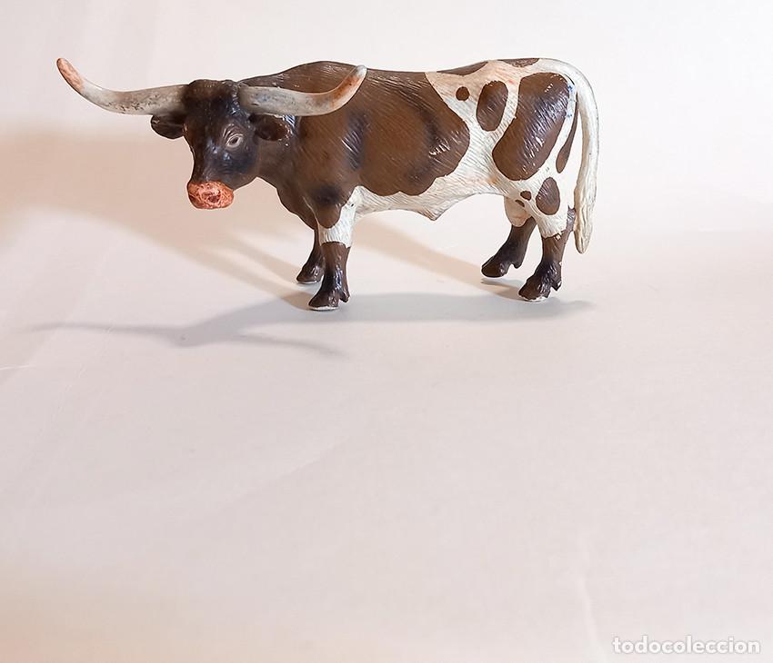 Figuras de goma y PVC: Schleich Toro Longhorn, 2002 - Foto 2