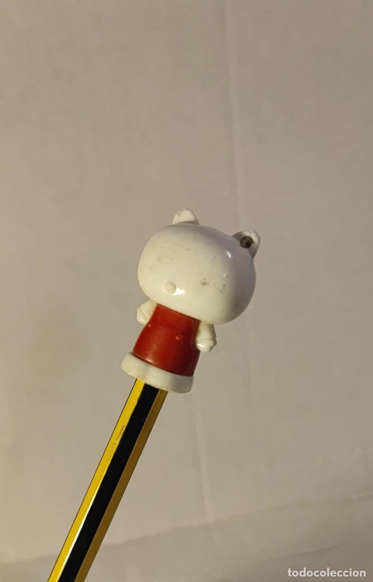 Figuras de goma y PVC: Capuch&oacute;n de l&aacute;piz- Hello Kitty - Foto 1
