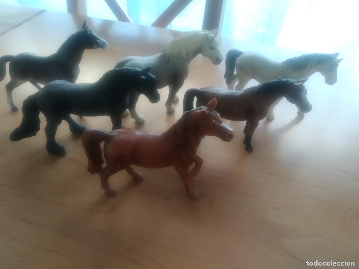 Figuras de goma y PVC: Lote de animales de la granja, Schleich - Foto 1