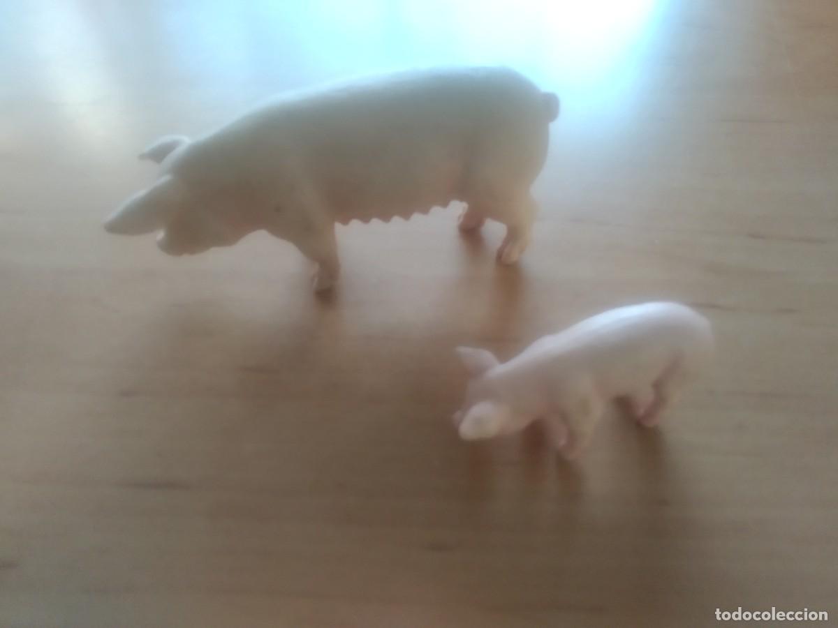 Figuras de goma y PVC: Lote de animales de la granja, Schleich - Foto 10