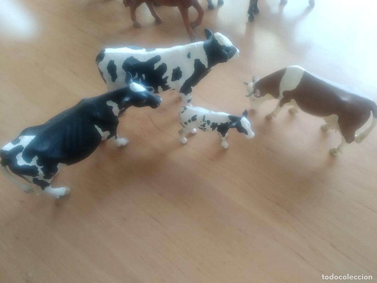 Figuras de goma y PVC: Lote de animales de la granja, Schleich - Foto 13