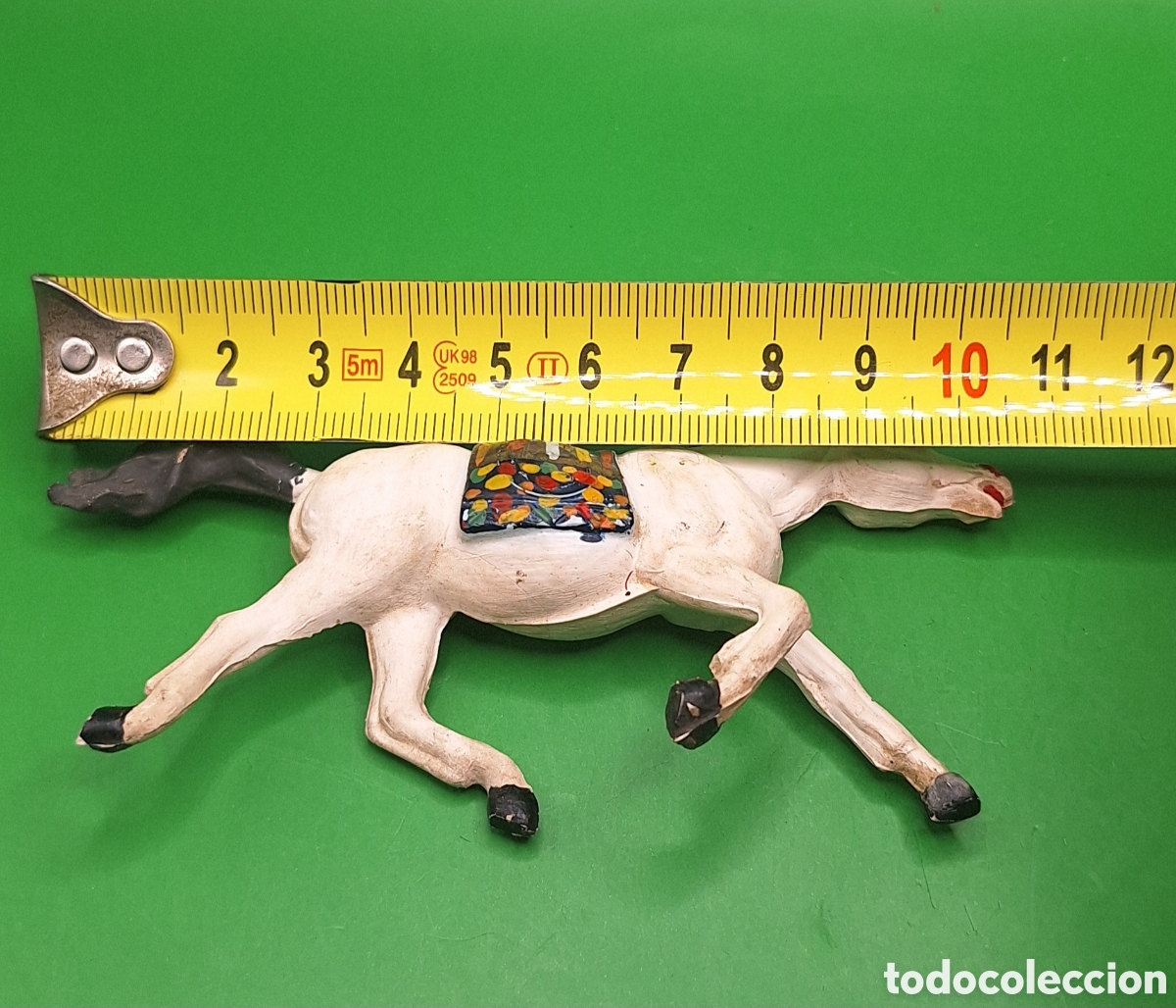 Figuras de goma y PVC: Pareja de Indios Piel Roja y Caballo Pech - Foto 21