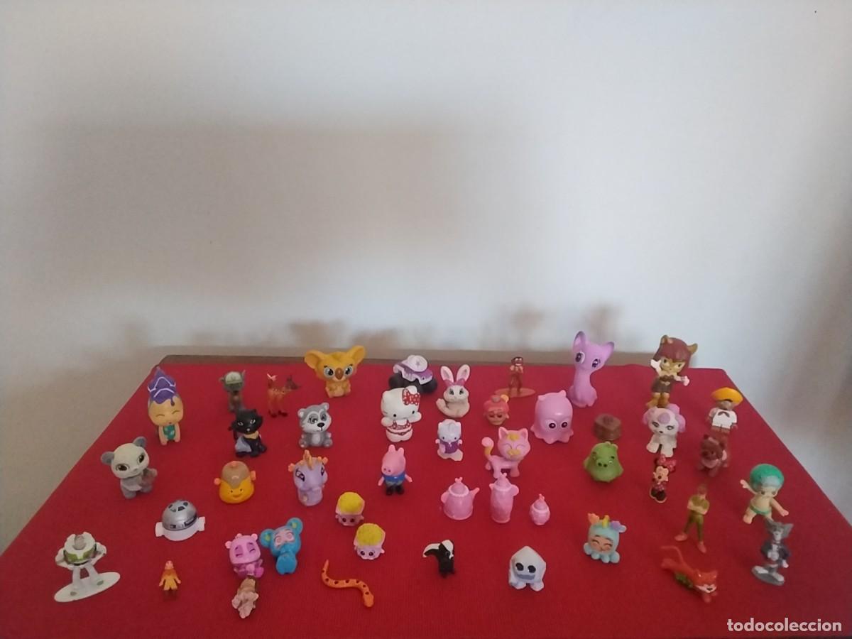 Figuras de goma y PVC: LOTE DE 45 MU&Ntilde;ECOS MU&Ntilde;ECAS - Foto 1