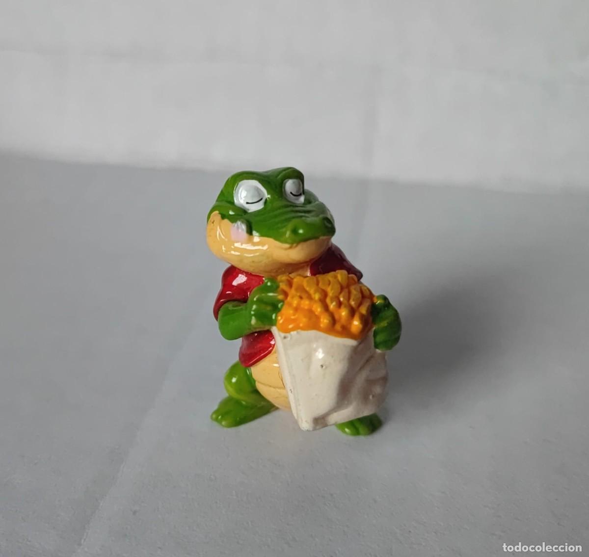 Figuras de goma Kinder: Figura Kinder - cocodrilo - Foto 1
