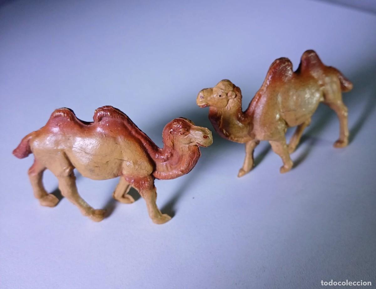 Figuras de goma y PVC: FIGURAS DE CAMELLOS DETERGENTE OMO - Foto 1