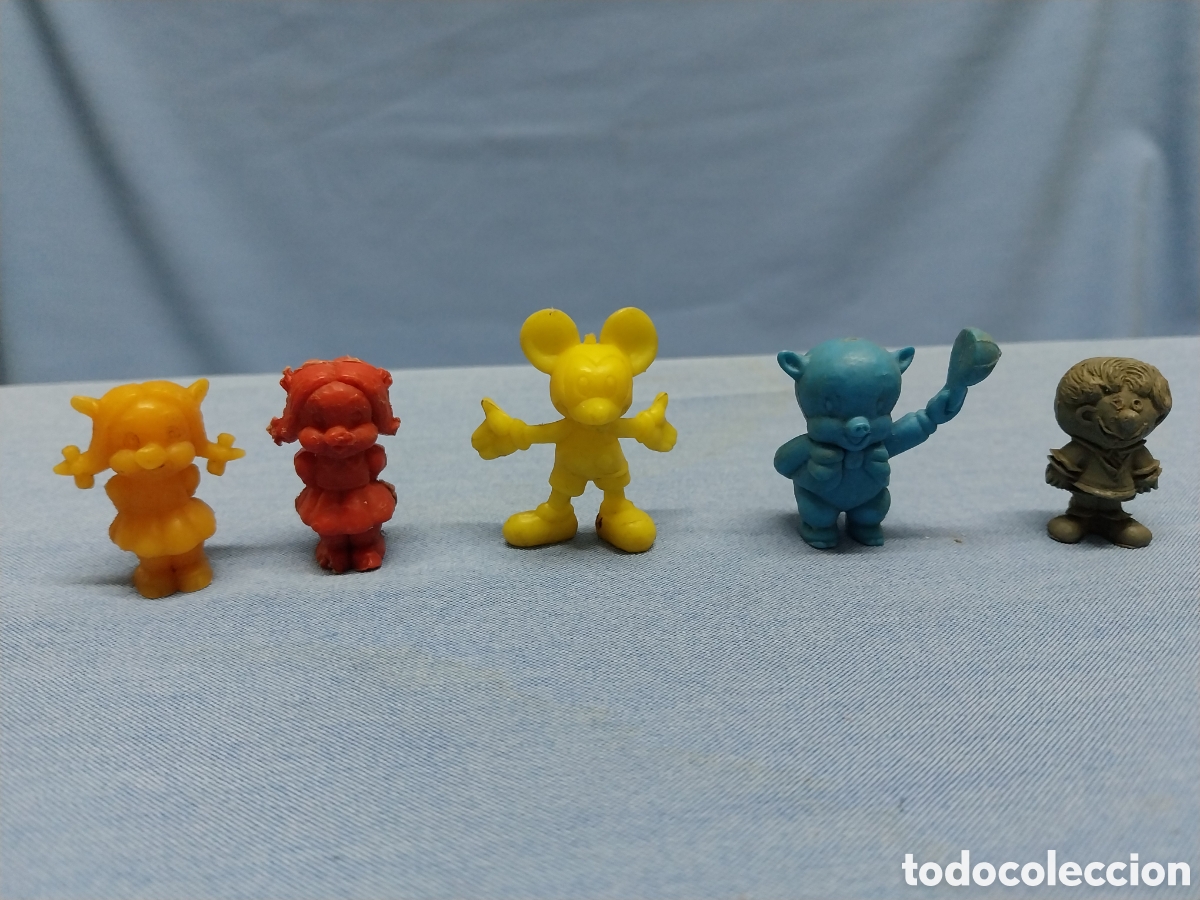 Figuras de goma y PVC: Dunkin chicles mu&ntilde;ecos - Foto 1